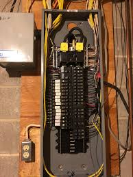 Feed the house circuits into the panel, making sure each cable passes through a cable connector. Panel Change Out For A House Remodel Electricians