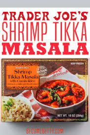 Submitted 9 months ago by higuysimbrinorth carolina. Trader Joe S Shrimp Tikka Masala Easy Seafood Recipes Dinner Recipes Easy Family Shrimp Tikka Masala