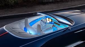 The Vision Mercedes Maybach 6 Cabriolet Incorporates The Classic Proportions Of Art Deco Design With Its Puristic Flowing Mercedes Maybach Maybach Cabriolets