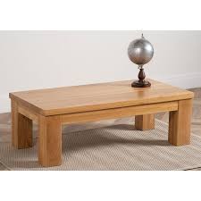From beautifully 65mm thick oak beams used for our arabica table, to the high grade 52mm planks used for our komodo table, you'll be able to find a chunky table that suits the. Dakota Chunky Large Solid Oak Coffee Table Oak Furniture King