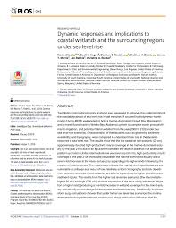 Hypsometric Curves Estuarine Surface Area Vs Elevation