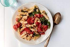 Pasta Salad With Summer Tomatoes Basil And Olive Oil Recipe Nyt Cooking Pasta Salad Summer Tomato Nyt Cooking