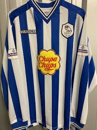 Find sheffield wednesday fixtures, results, top scorers, transfer rumours and player profiles, with exclusive photos and video highlights. Sheffield Wednesday Home Fussball Trikots 2001 2002 Sponsored By Chuppa Chups