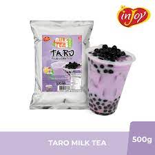 Blend together and serve cold. Injoy Taro Milk Tea 500g Instant Powdered Milk Tea Drink Shopee Philippines