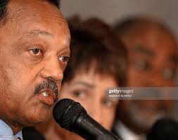 US Reverend Jesse Jackson speaks during a press conference 28 August,...  News Photo