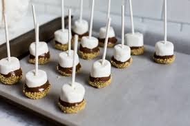 She hates hot temperatures and fire. S Mores Marshmallow Pops The Hurried Hostess