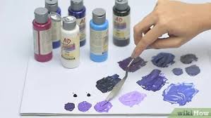More images for how to make purple colour » How To Make Purple Paint 12 Steps With Pictures Wikihow