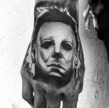 Tattoo depicts a dark silhouette of the person who died. 42 Unique Ideas Of Michael Myers Tattoo Designs Tidy Tale