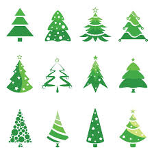 Christmas Tree Logos Vector Christmas Tree Logo Christmas Tree Graphic Christmas Tree Design