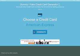 We did not find results for: Dummy Card Generator Generate Fake Credit Card Numbers For Ecommerce Testing Product Hunt