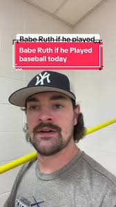 Babe Ruth if he played baseball today. #baberuth #baseball