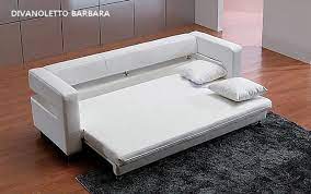 Confortevole come divano, conschienale con posizione relax. Divano Letto Barbara