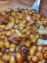 Bush's baked beans with ground beef. Baked Beans With Beef Recipe Allrecipes