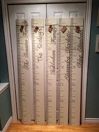 Hand Painted Personalized Kids Wooden Growth Chart Annie