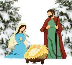 Outdoor christmas decorations ( 127 ). Amazon Com Fun Express Nativity Scene Yard Decor For Christmas 3 Piece Set Patio Lawn Garden