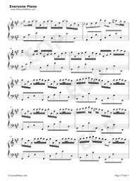 Individual part,lead sheet,score,set of parts sheet music by yiruma, : River Flows In You Standard Edition Free Piano Sheet Music Piano Chords