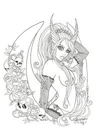 Fashionable, attractive, dramatic & artistic. Sexy Adult Coloring Pages