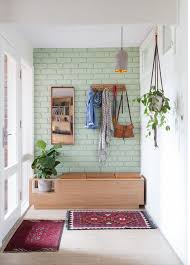 Brave New Eco Love The Painted Brick And Custom Cabinetry Diyideas Paintedbrick In 2020 Brick Interior Wall Brick Interior Painted Brick Walls