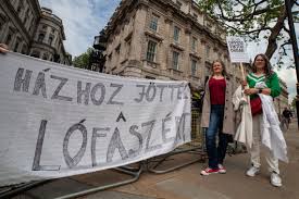 Megmutatjuk a tüntetés képeit, majd azt is, hogyan támadtak a. Antirasszista Tuntetok Es Londoni Magyarok Uzentek Orbannak A Downing Streeten Merce