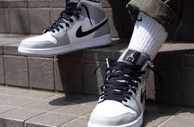 Air Jordan 1 Mid Light Smoke Grey Arriving In A Week Sneakers Cartel