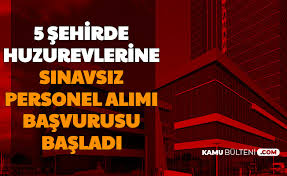 Huzurevlerine Sinavsiz Personel Alimi Basvurusu Basladi