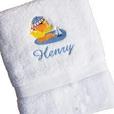Set hooded bath towels washcloth washcloth set boy gender neutral avengers baby shark carolina panthers dallas cowboys denver broncos disney elmo florida gators jurassic world marvel mickey. Boys Bath Towel Kids Embroidered Personalised Bath Towel Gift