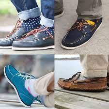 How To Wear Boat Shoes For Any Occasion The Trend Spotter Boat Shoes With Socks Sock Shoes Boat Shoes Mens