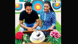 Archers deepika kumari and atanu das tied the knot on tuesday (june 30) the wedding took place in jharkhand's capital, ranchi. Atanu Das Celebrates First Wedding Anniversary With Deepika Kumari