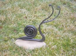 Schnecke Geschmiedet Gartendeko Dekoration Etsy Schmieden Schnecken Garten Deko