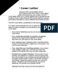 Check spelling or type a new query. Rfp Cover Letter Request For Proposal Business