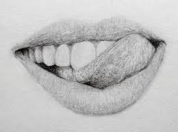 Free download 52 best quality tongue drawing at getdrawings. 100 Drawings Of Lips Mouths Teeth
