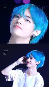 Iphone wallpaper bts bts wallpaper lyrics dont touch my phone wallpapers v bts wallpaper bts lockscreen kim taehyung funny bts taehyung message wallpaper bts texts. Bts Taehyung V Lockscreen Wallpaper Blue Hair Blue Hair Bts Taehyung Purple Hair