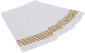 Only ships with $35 orders. China Gold Disposable Hand Towels Decorative Bathroom Napkins Soft And Absorbent Linen Feel Paper Guest Towels For Kitchen Parties Weddings Dinners Or Events China Hand Towels And Napkins Price