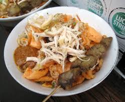 Cah baby kailan + seafood. Bubur Ayam Wikipedia