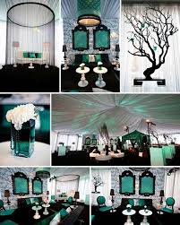 Black And Rose Gold Wedding Theme Black And Teal Themes Black And Teal Wedding Ideas Teal Wedding Emerald Wedding Wedding Reception Themes