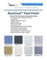 polymeric pools color choices