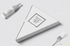 Download Pizza Slice Box Mockup Mockup Hunt