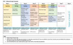 pte preparation time developing a study plan for pte success