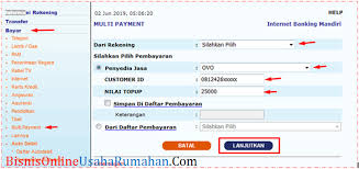 Check spelling or type a new query. Cara Top Up Ovo Lewat Internet Banking Mandiri Atau Mandiri Online