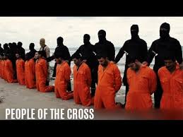 Image result for images of christians in orange jumpsuits