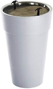 Aschenbecher Fur Draussen Zigarettenbehalter Rausnehmbar Rostresitent Ascheneimer Ideal Fur Gastronomie Bierga Aschenbecher Fur Draussen Aschenbecher Gastronomie