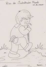 Nomeadamente o desenho de um. Desenhos Para Colorir Dia Trabalho 1 De Maio