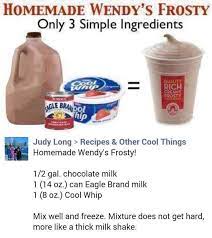 We did not find results for: Homemade Wendy S Frosty Recipes