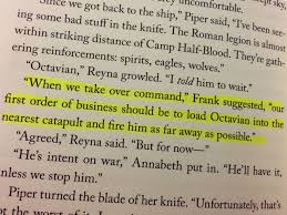 Foreshadowing Frank Blasting Octavian Sky High In A Catapult Percy Jackson Books Percy Jackson Funny Percy Jackson Fandom