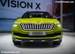 Skoda Vision X Concept 2018 Poster Id 1345096 Skoda Volkswagen Hybrid Car
