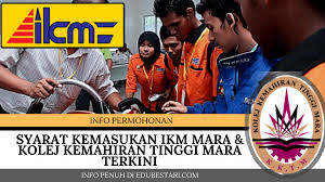 Permohonan ke ikm & pusat pengajian tajaan mara (ipma) dibuka. Syarat Kemasukan Ikm Mara Kolej Kemahiran Tinggi Mara Terkini Edu Bestari
