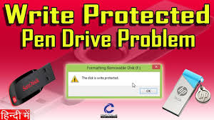 100 Solved Pen Drive Write Protection Error How To Solve Write Protection On Memory Card Youtube
