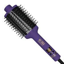 Hot Tools Signature Series Ultimate Heated Hair Straightening Brush Purple Walmart Com Hot Tools Hair Brush Straightener Heated Hair Brush