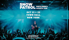 Find miike snow tour schedule, concert details, reviews and photos. Snow Patrol Acoustic Tour Tickets In New York City At Town Hall On Sat Sep 25 2021 8 00pm