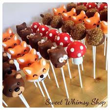 25 Assorted Cute Woodland Cake Pops For Forest Baby Shower First Birthday Fall Wedding Lumberjack Kawai Woodland Cake Baby Shower Cakes Forest Baby Showers